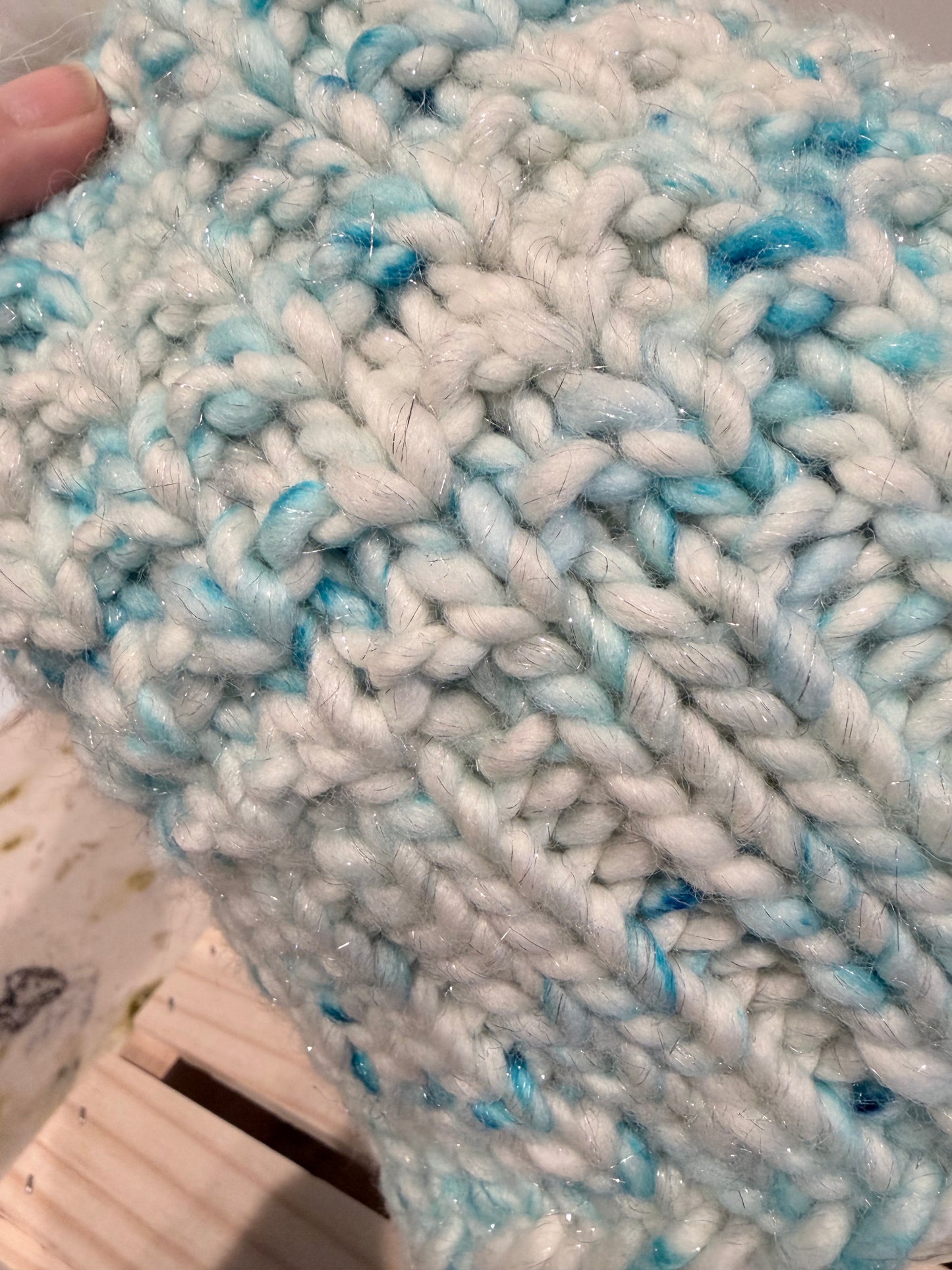 Winter Sparkle Bonnett