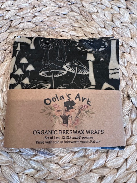 4 Piece Beeswax Wrap Sets