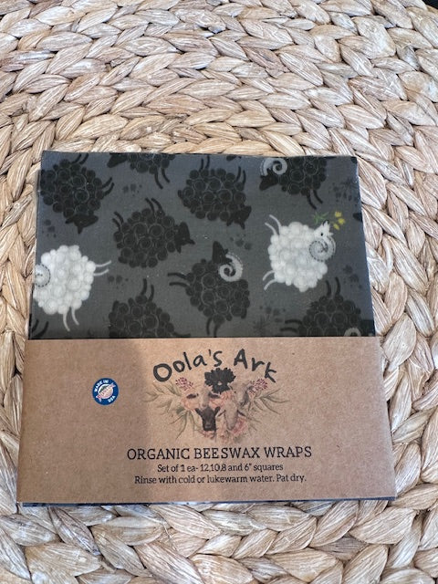 4 Piece Beeswax Wrap Sets
