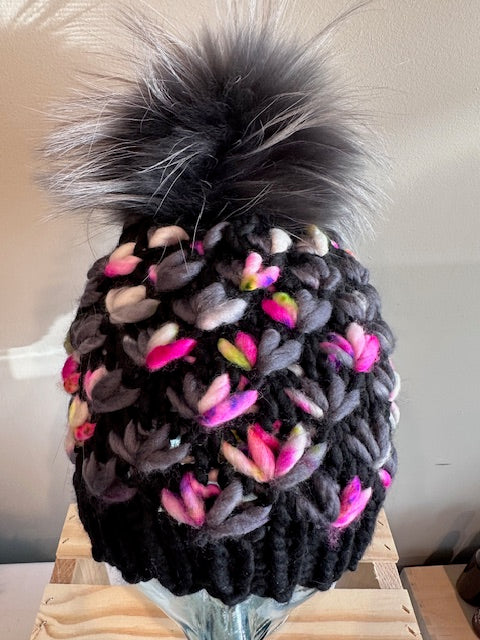 Neon is a Neutral Lotus Beanie