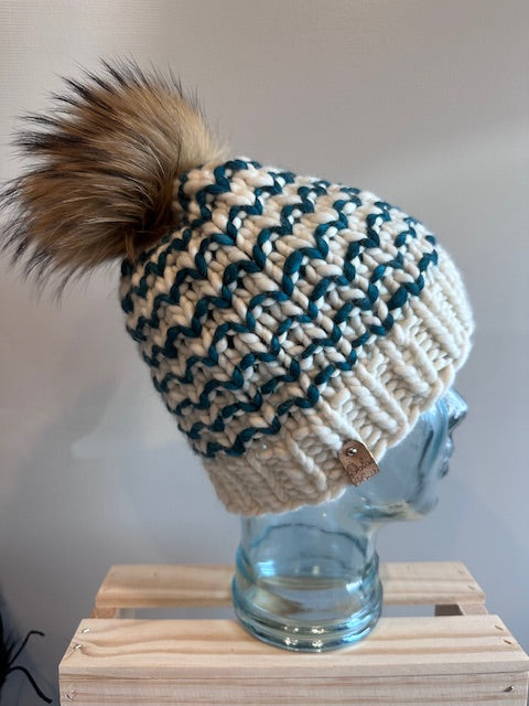 Teal Gala Beanie