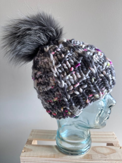 Neon Gray Beanie