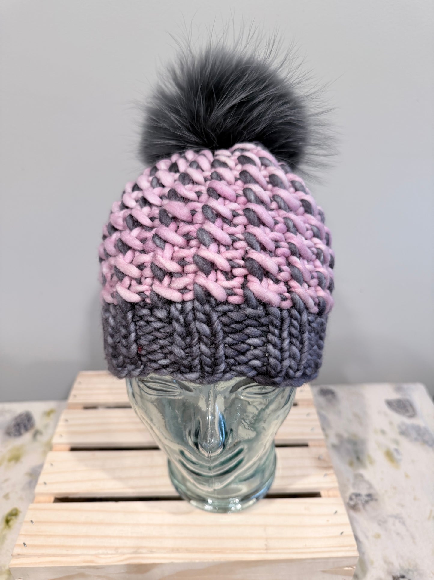 Pink Pearls Beanie