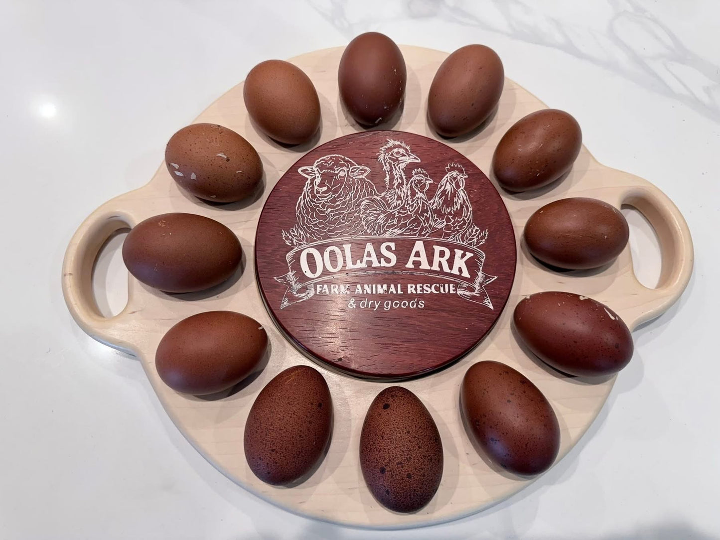 Half Dozen Black Copper Marans hatching eggs