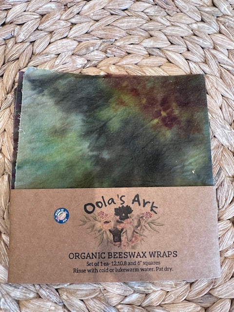 4 Piece Beeswax Wrap Sets