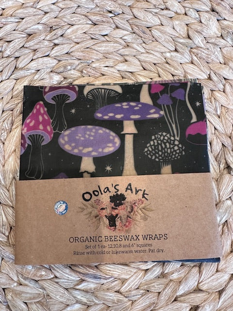 4 Piece Beeswax Wrap Sets