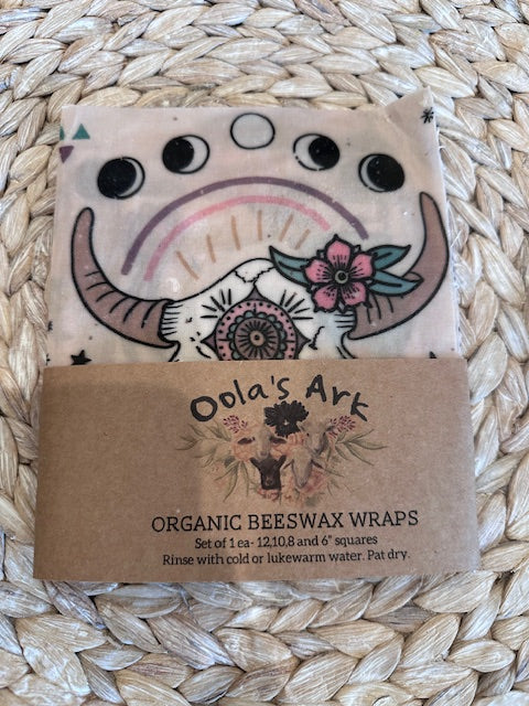 4 Piece Beeswax Wrap Sets